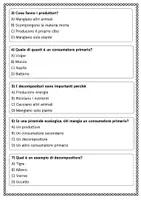 anteprima - Schede informative - Descrivere i livelli di una piramide ecologica: produttori, consumatori e decompositori. - Pagina 2