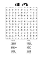 Aperçu - Jeux - Mots croisés "verbi" | italien, italiano - Page 3