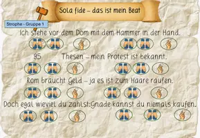 Vorschau - Bildkarten - Reformationstag Lied mit Bodypercussion - Seite 3