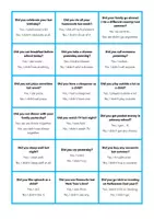 Vorschau - Spiele - Introducing Past Simple Questions with Did: Speaking Game - Seite 2