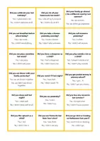 Vorschau - Spiele - Introducing Past Simple Questions with Did: Speaking Game - Seite 3