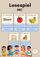 Vorschau - Spiele - Ich habe … Wer hat …? – Lesespiel zum ABC - Deckblatt