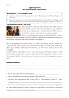 Vorschau - Arbeitsblätter - Sprachvarianten - Dialekte & Jugendsprache mit Jugendwort 2025 (Skript Angabe) - Seite 1