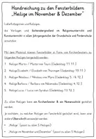 Vorschau - Arbeitsblätter - FENSTERBILDER Heilige im November und Dezember (Öltrick Kirchenfenster mit leuchtendem Glas-Effekt) - Seite 2