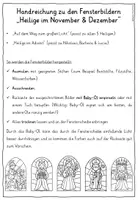 Vorschau - Arbeitsblätter - FENSTERBILDER Heilige im November und Dezember (Öltrick Kirchenfenster mit leuchtendem Glas-Effekt) - Seite 3