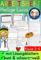 Vorschau - Arbeitsblätter - Heilige Lucia von Syrakus Klasse 3-6 MATERIALPAKET Religion - Seite 1