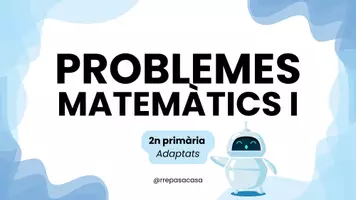 Vista previa - Refuerzo / NEE / Materiales de apoyo - Problemes Matemàtics I. 2n Primària (Adaptat) - página 1