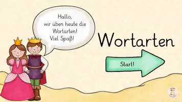 Vorschau - Test - Materialpaket Wortarten interaktiv üben - Seite 2