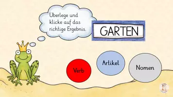 Vorschau - Test - Materialpaket Wortarten interaktiv üben - Seite 3