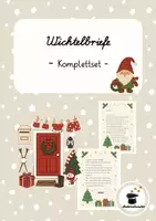 Vorschau - Interaktives Material - Adventszeit Wichtelbriefe – Ein Klassenwichtel zieht ein | Grundschule Klasse 1–2 - Deckblatt