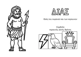 Προεπισκόπηση - Υποδείγματα ζωγραφικής και χειροτεχνίας - Οι Θεοί του Ολύμπου – Εκτυπώσιμο Υλικό για χειροτεχνία - Σελίδα 2
