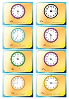 Vorschau - Spiele - Stop and Swap Cards Telling The Time Englisch - Seite 1