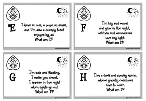 Aperçu - Jeux - HALLOWEEN OUIJA – What am I? (20 Words) - Page 3