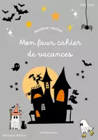 Aperçu - Apprentissages en autonomie - Mon faux cahier de vacances MS - version Halloween - Page de couverture