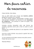 Aperçu - Apprentissages en autonomie - Mon faux cahier de vacances MS - version Halloween - Page 1