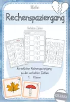 Vorschau - Arbeitsblätter - Rechenspaziergang - Verliebte Zahlen - Herbst - Deckblatt