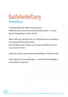 Vorschau - Mal- und Bastelvorlagen - Bastelbogen: Hampelfigur "Hampelhexe Magda" - Seite 2