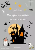 Aperçu - Feuilles d'exercices - Mon faux cahier de vacances GS - version Halloween - Page de couverture