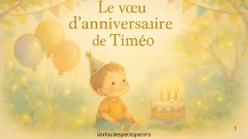 Aperçu - Autre type de ressources - le voeu d'anniversaire de timeo - Page 3
