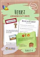 Vorschau - Stundenentwürfe - Im Herbst - Lernwerkstatt Ernte und Erntedank - Deckblatt