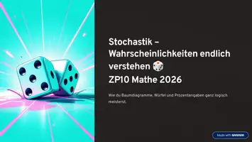 Vorschau - Präsentationen/Tafelbilder - ZP10 Mathe 2026 Materialpaket NRW - Seite 1