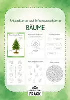 Vorschau - Arbeitsblätter - Arbeitsblätter: Bäume – Laub- und Nadelbäume - Deckblatt