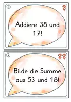 Vorschau - Stundenentwürfe - Zahlenrätsel im Zahlenraum 100 - plus/minus - Seite 2