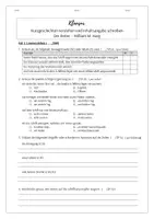 Vorschau - Test - Differenzierter Klausurvorschlag: Der Retter (Leseverstehen + Inhaltsangabe) - Seite 1