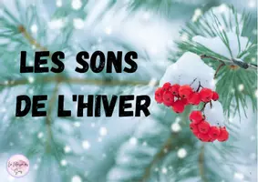 Aperçu - Préparation de séquence / Séquence complète - kamishibaï LES SONS DE L'HIVER - Page de couverture