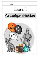 Vorschau - Arbeitsblätter - Leseheft: Gruselgeschichten (mit Lösung) - Seite 3