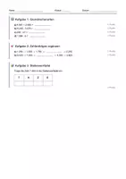 Vorschau - Stundenentwürfe - Kompass 4 - Mathematik Übungen - Seite 1