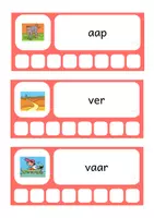 Voorbeeld - woordkaarten VLL kim versie kern start + 1 - Pagina 3
