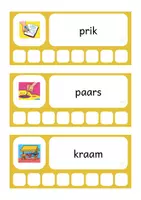 Voorbeeld - woordkaarten VLL kern 2 - Voorblad