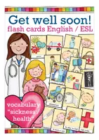 Vorschau - Präsentationen/Tafelbilder - Englisch health and diseases Bildkarten - Deckblatt