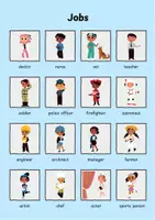Vorschau - Poster - Jobs Poster: Vocabulary (English) - Seite 1