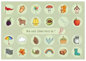 Vorschau - Stationenlernen - Brettspiele - Herbst (Anlaute, Silben & Begleiter) - Seite 3
