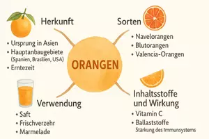 Vorschau - Arbeitsblätter - Arbeitsblätter zum Thema "Orange" + Lösung & MP3 + Mindmap + Infografik - Seite 2