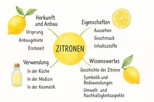 Vorschau - Arbeitsblätter - Arbeitsblätter zum Thema "Zitrone" + Lösung & MP3 + Mindmap + Infografik - Seite 2