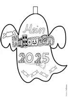 Vorschau - Arbeitsblätter - Halloween Rückblick Halloween Reflexion - Seite 2