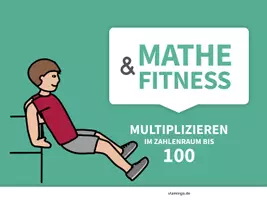 Vorschau - Spiele - Mathe&Fitness - Multiplizieren im Zahlenraum bis 100 - Seite 1