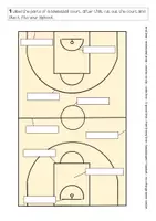 Vorschau - Mal- und Bastelvorlagen - Englisch-Lapbook: US American sports - Seite 2