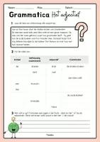 Vorschau - Arbeitsblätter - Bundle - Het adjectief - Seite 3