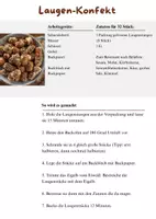 Vorschau - Arbeitsblätter - Laugenkonfekt für ein Catering - einfach und schnell! - Deckblatt