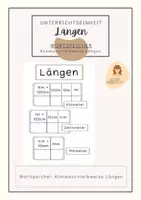 Vorschau - Poster - Wortspeicher Längen Kommaschreibweise I Komma - Deckblatt