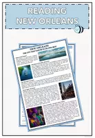 Vorschau - Arbeitsblätter - Reading New Orleans - Deckblatt