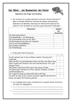 Vorschau - Stundenentwürfe - Der Biber - Sachtext - Informationstext - Leseverständnis - Textarbeit - Seite 3