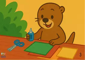 Aperçu - Affichage - Otto fête les papas. (Kamishibai à imprimer en PDF). - Page 3