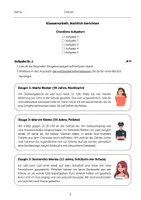 Vorschau - Test - Probe- und Klassenarbeit (inkl. diff. Version): Bericht schreiben - Seite 1