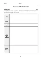 Vorschau - Test - Probe- und Klassenarbeit (inkl. diff. Version): Bericht schreiben - Seite 2