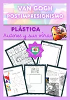 Vista previa - Unidades / Secuencias / Situaciones de Aprendizaje - PLÁSTICA_AUTORES Y SUS OBRAS_VAN GOGH_EL COLOR - Portada
